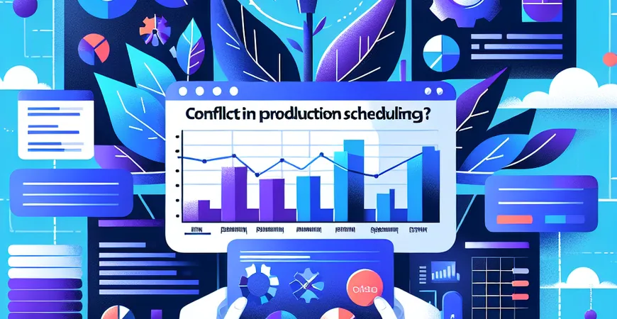  生产排产总冲突？ERP软件的生产计划模块这样用！  